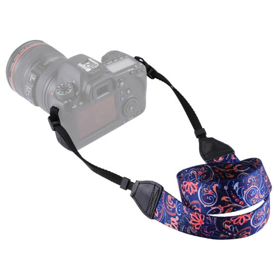 Retro Ethnic Flower Universal SLR DSLR Camera Shoulder Neck Strap for Canon