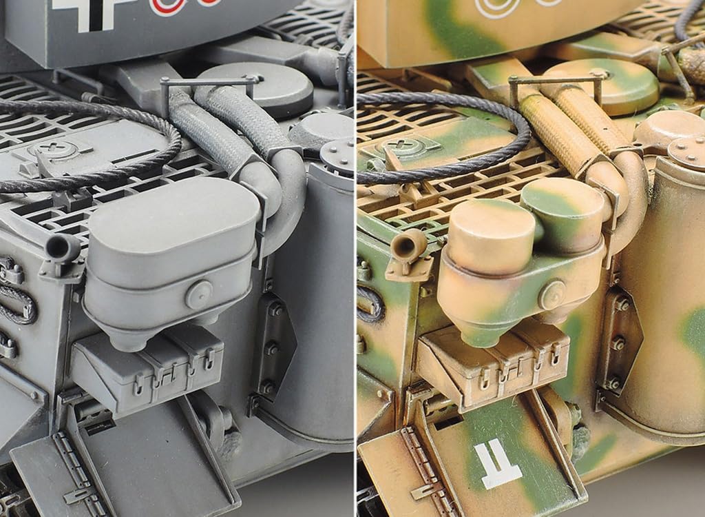 Tamiya Military Miniature Series 216 German Army Heavy Tank Tiger I Early Production Type Plastic Model Kit 35216 1/35 No.