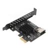 PCIe to SATA 3.0 Expansion Card 6Gbps MINI SAS36 PIN SFF 8087 Output PCIe SATA 3.0 Controller Card for Desktop Chassis