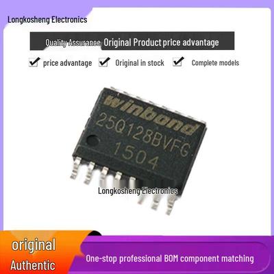 Winbond Original W25Q128BVFIG SOP-16 Memory Chip - Brand New