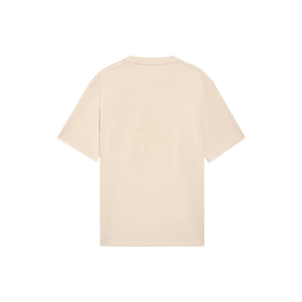 Li Ning T Shirt Unisex Swan White AHSS098-5