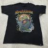 Vintage Sublime Gold Fish Black Distressed T Shirt Unisex Black Shirt