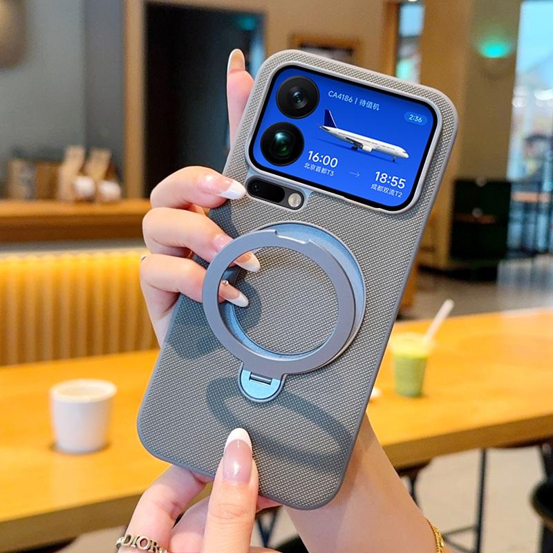 For Xiaomi Mi 17 Pro Max Case Hard With Ring Magnetic Wireless Charging Protect Back Cover Case For Xiaomi Mi 17 17Pro Shell