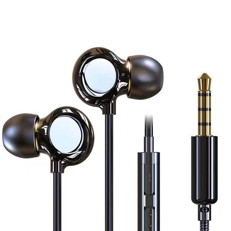 Heavy Bass In-Ear Wired Headphones for Apple, Oppo, Huawei, Vivo & Xiaomi