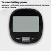 Compact Pedometer LCD Screen Step Counter Step Tracker Digital Display Step Counter Accurate Steps