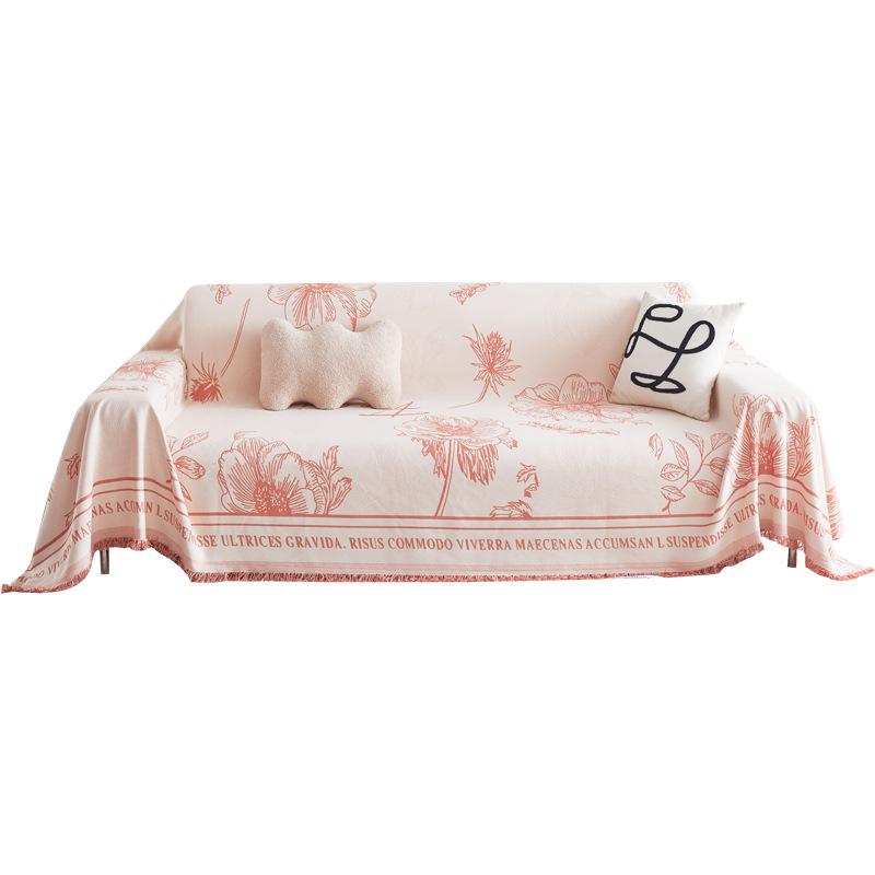 Sofa Towel Cover Cloth Non-Slip Sofa Cushion Cover Four Seasons Universal Simple Modern All-Inclusive Cover Towel Sofa Cushion