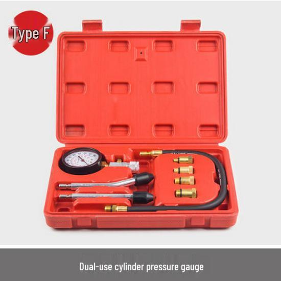 Dual-Use Multi-Function Car Cylinder Pressure & Fuel Gauge Detection Repair Tool