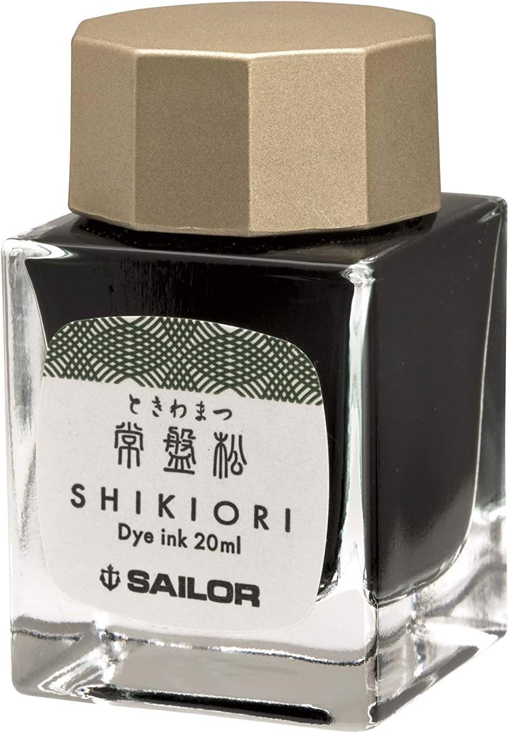 

Sailor Fountain Pen Bottle Ink Shikiori Tokiwa-matsu 13-1008-202