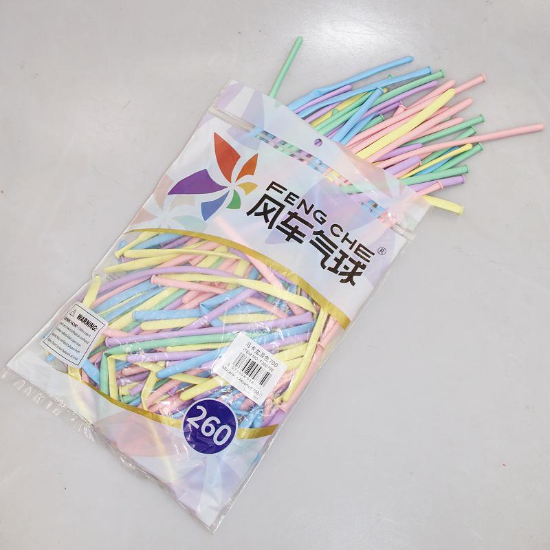Pinwheel Balloons 260: Long Thick for Birthday Parties, Street Vendors, DIY Bouquets, Clown Shapes, and Magic Weaving.