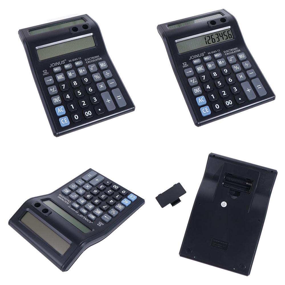 Stationery Mechanical Calculator Large Screen Display Finance Calculator  Student Use