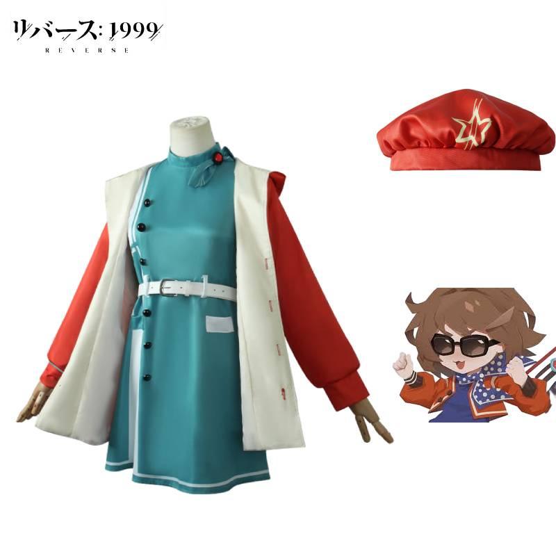 Game 1999 Reverse Regulus Cosplay Costume Role Play Halloween Anime Party Outfit