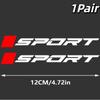 1/2/3Pairs Car Windshield Stickers Waving Rear Wiper Stickers Are Available For All Car Models Interior Accessories