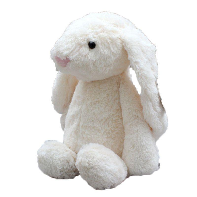 Adorablement Doux 40cm Lapin Mignon Peluche Lapin Pour Enfants Cadeau Parfait Ou Décor