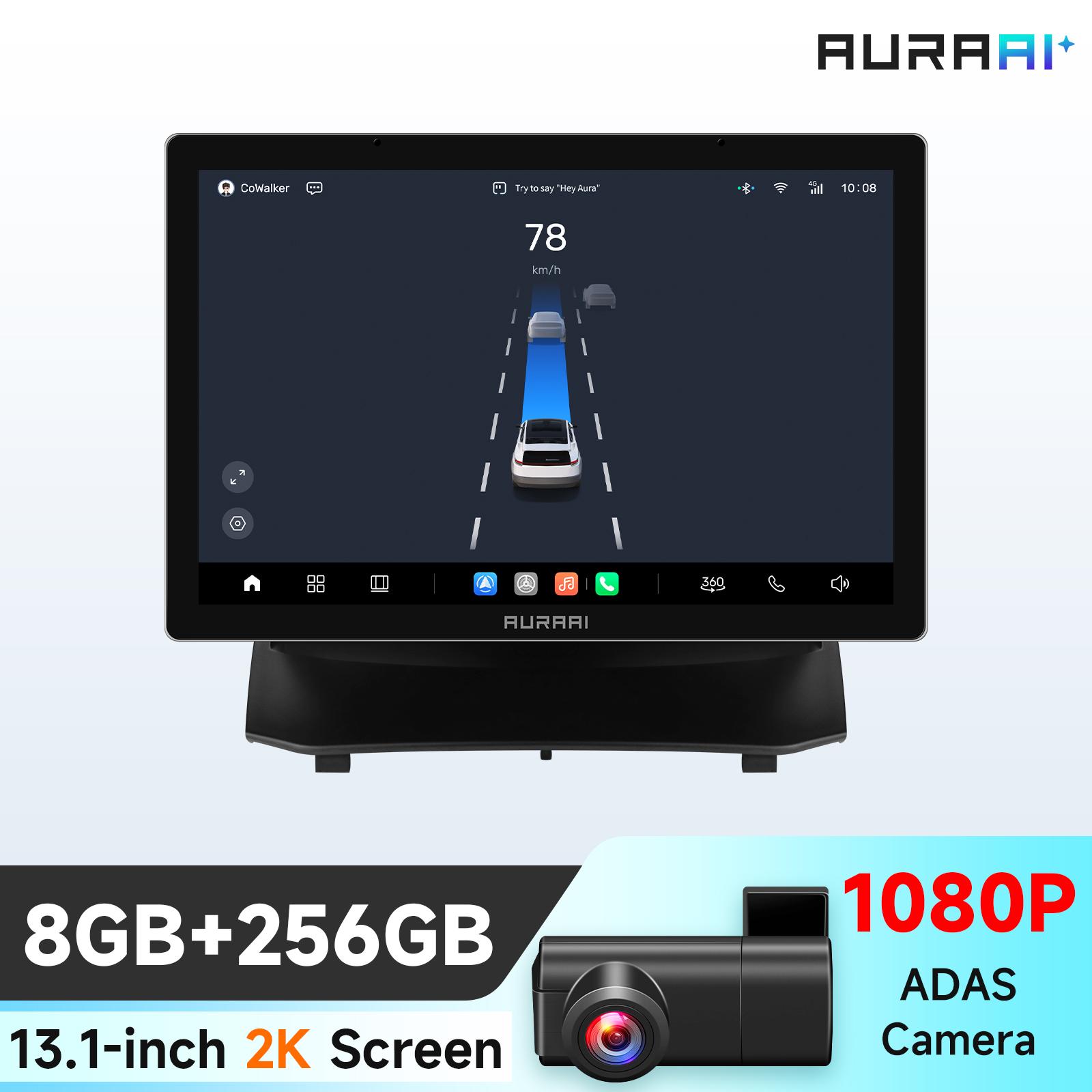 

Ossuret AURAAI X100 2K Intelligent Screen Android Car Radio for Ford Fiesta 2009-2017 Multimedia Intelligent Auto Player Car ADAS 360Camera 8core S8 8Core 8G 256G 13.1inch ADASC2