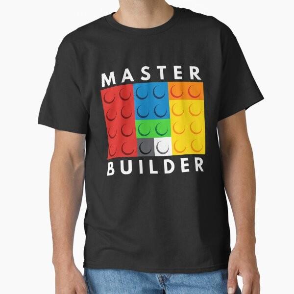 Master Builder Classic T-Shirt T-Shirt Made in US/AUS Size S-2XL Unisex T-Shirt XXXXL