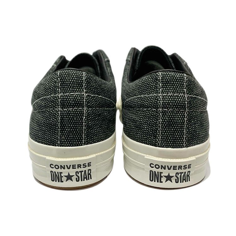 Converse One Star Series Retro Comfortable Low Top Canvas Shoes Unisex Sneakers Black 167835C