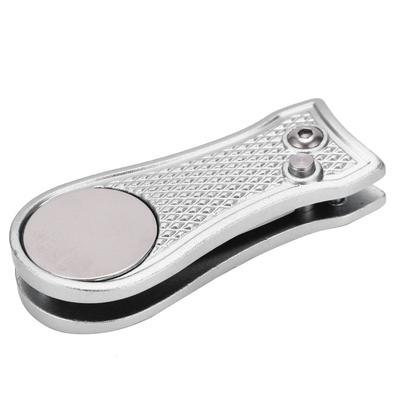 Golf Green Fork Stainless Steel Foldable Golf Divot Repair Tool with Magneti AccessoriesSilver
