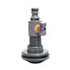 Not drop PVC Container Part With Orange measure Control For Outdoor Water Management