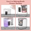3 IN 1 Electric Makeup Brush Cleaner Machine With Makeup Brush Dryer-Holder-Portable Automatic USB Cosmetic Brushes Cleaner Tool