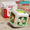 Montessori Magic Cube: Multifunctional Activity Toy for Infants and Toddlers (0-1 Year)