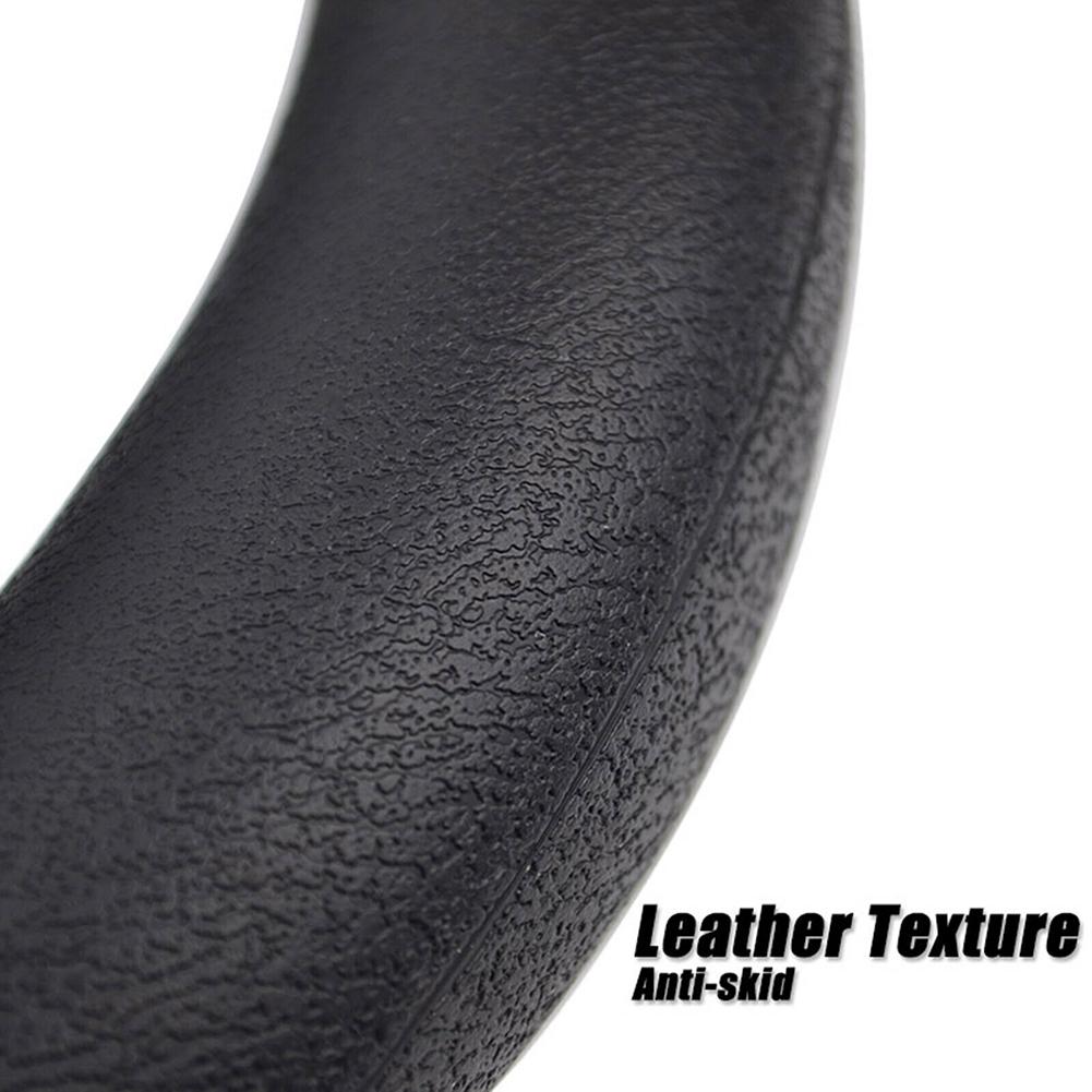 13*16in Steering Wheel Cover 1pc Black Replacement