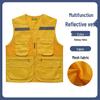 Reflective Mesh Breathable Safety Workwear for Food Delivery and Designated Drivers