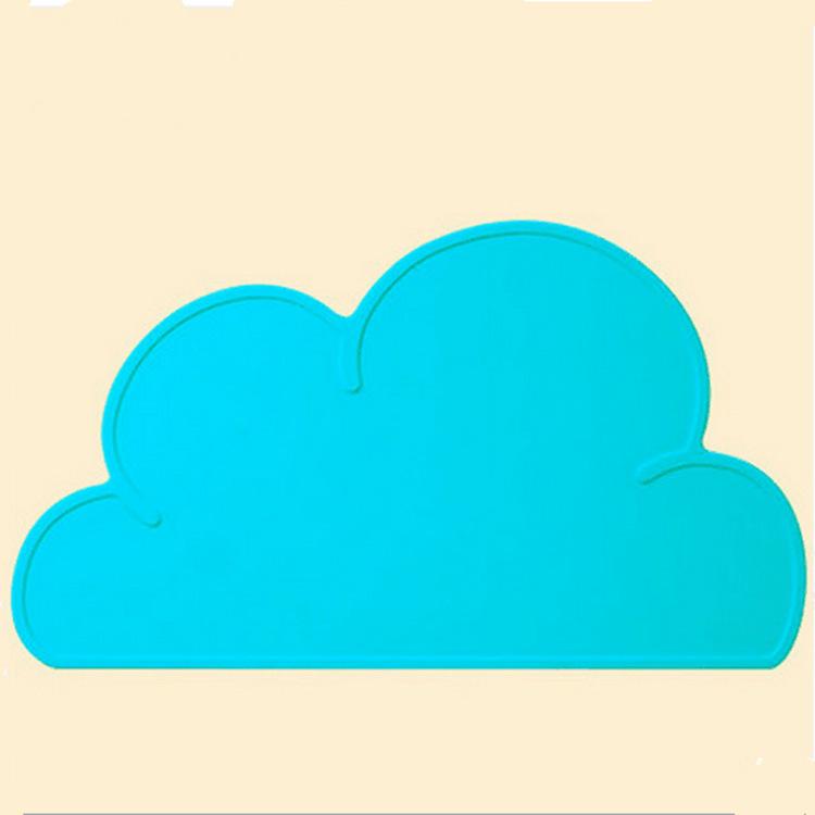 Cloud Macaron Silicone Spill-Proof Placemat for Kids