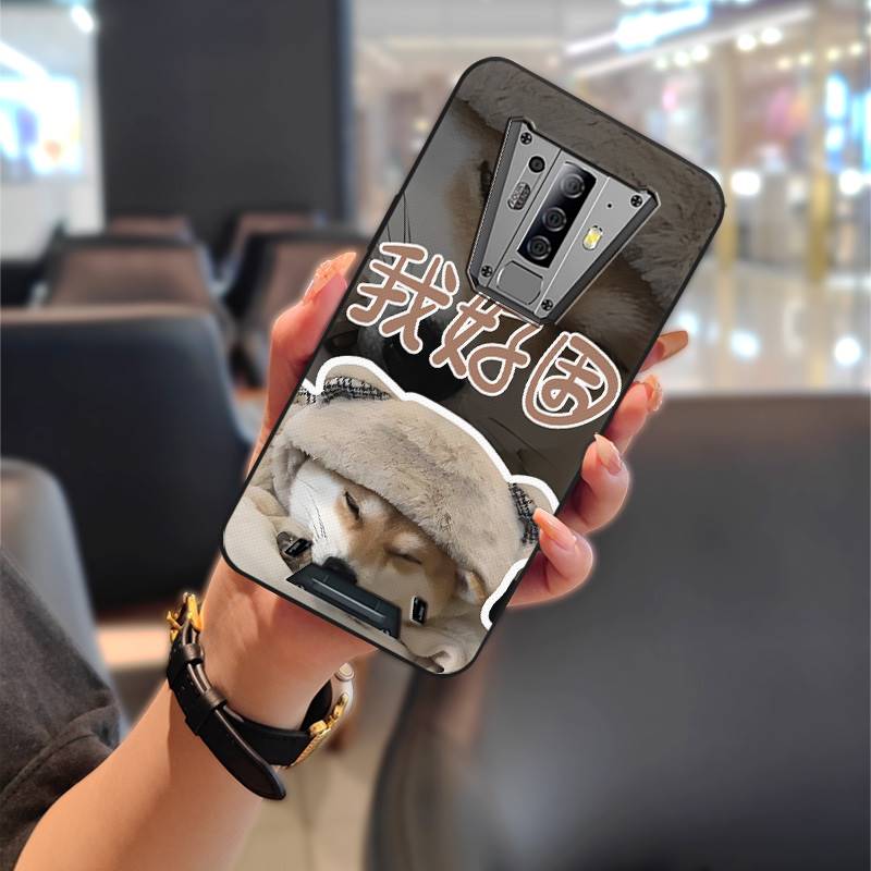 Back Cover Graffiti Phone Case For Blackview BV6900 Soft Case Anti-dust Silicone Full Wrap Shockproof Anti-knock Cute