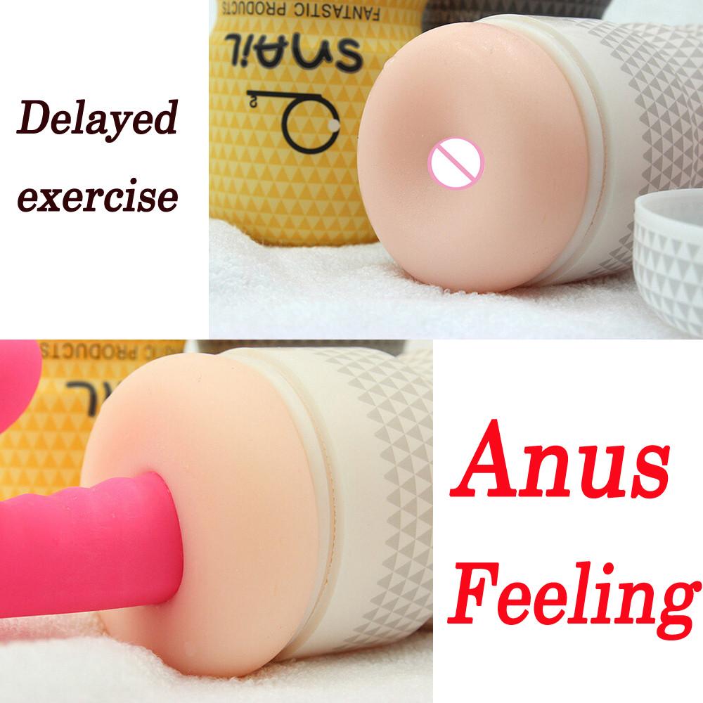 Waterproof TPR 3D Realistic  Doll Male Masturbator   Toys For Man