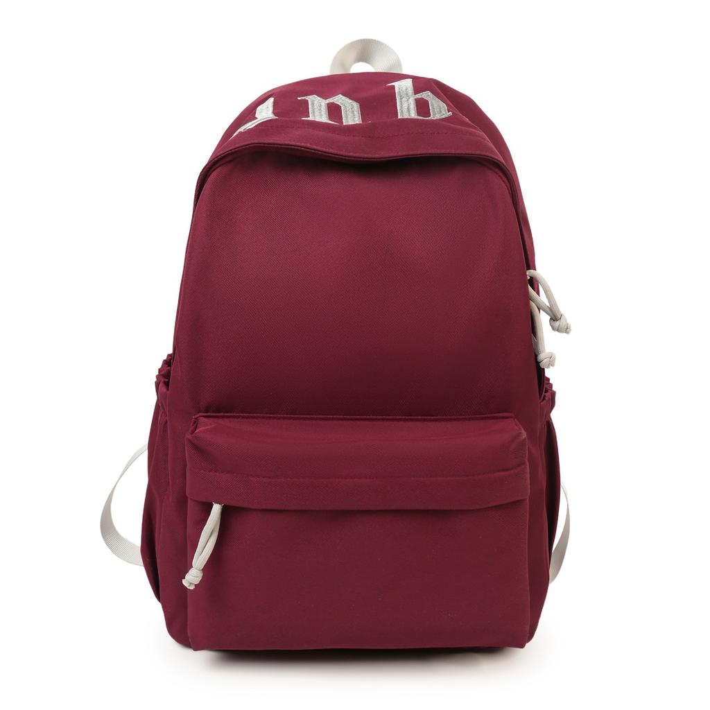 Schoolbag casual schoolbag junior high school girls simple and lightweight ins style niche college student backpack high school student backpack