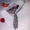 Adjustable Rhinestones Necklace Tie Luxury Crystal Choker for Women's Formal and Casual Occasion