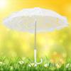 Craft Flowers Lace Embroidery Umbrella Children s Stage Performance   Decorative Umbrella Decoration Accessory