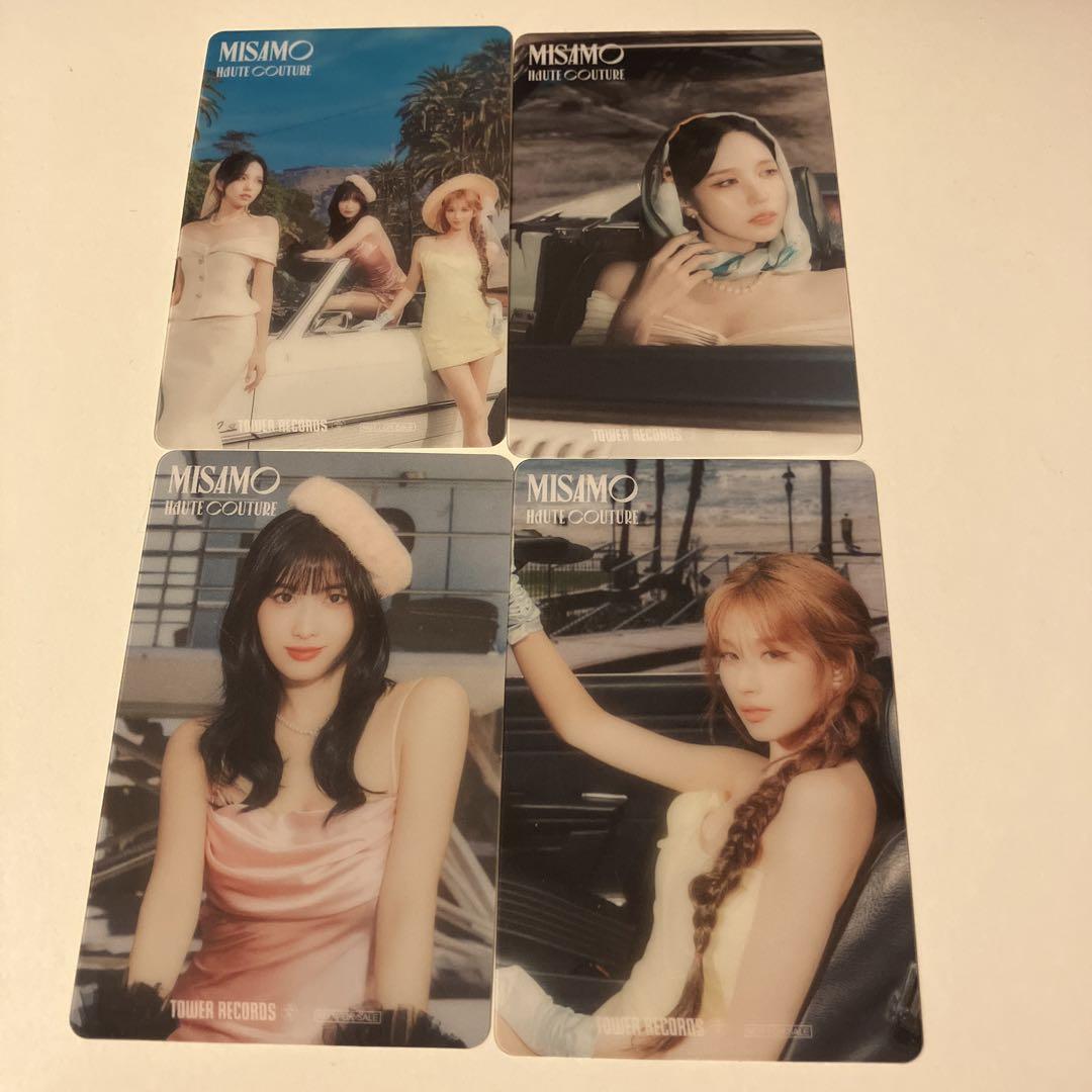 

[USED] Clear trading card misamo set