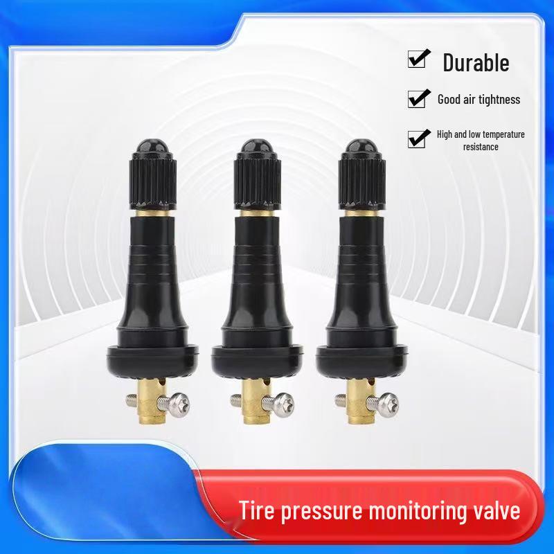 Transverse Screw Tire Pressure Sensor Valve for Bore Measurement