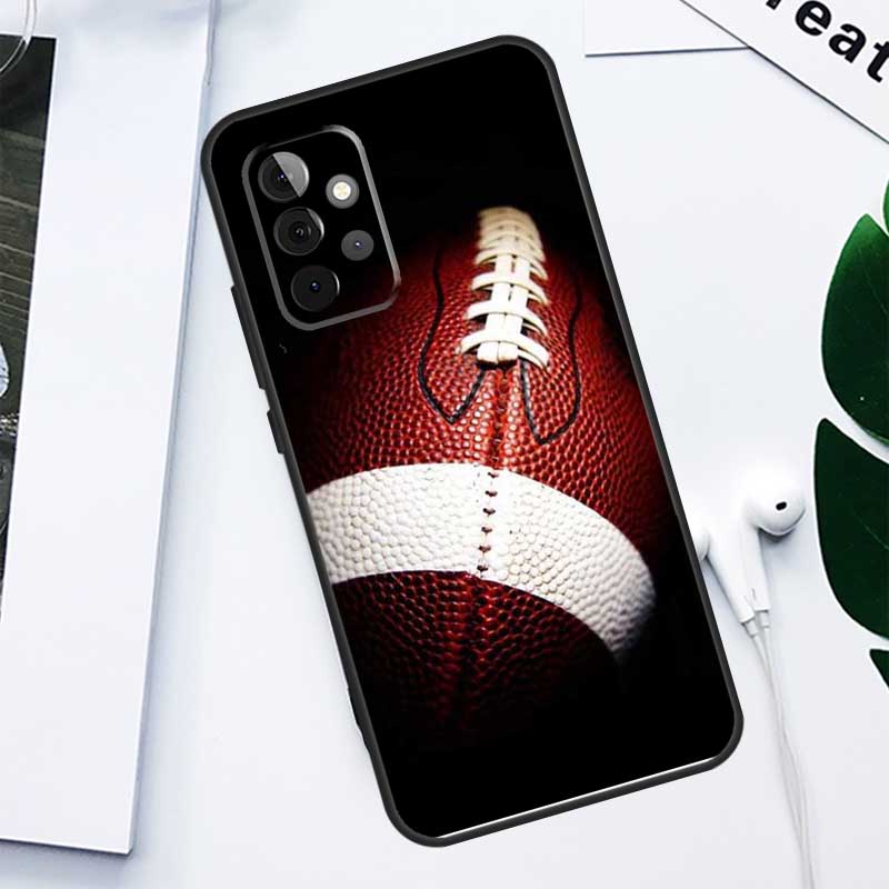 American Football College Sport For Samsung Galaxy A06 A05 A16 A54 A34 A14 A55 A35 A15 A53 A33 A13 A22 A32 A52 Phone Case