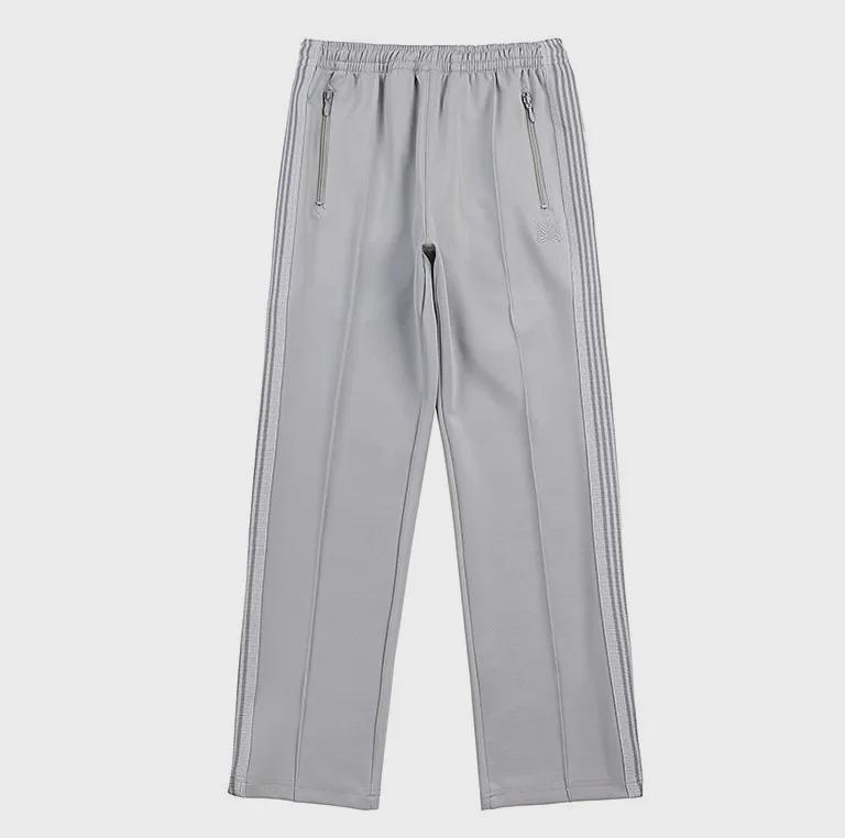 New High Street Fashion Loose Straight Butterfly Sports Pants - Unisex Black & White Striped Casual Trousers
