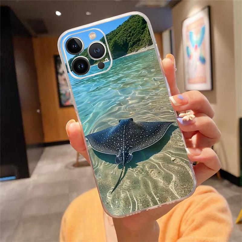 

Phone Case For iphone 17ProMax 17 Pro Air 16 15 14 13 Pro Max 16 15 14 13 Pro 15Plus Eagle Ray Manta Ray iphone 16ProMax