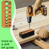 Multi-functional Handheld Drill Guide Non-Slip Woodworking Drilling Locator Vertical Punching Hole Wood Doweling Hole Guide Tool