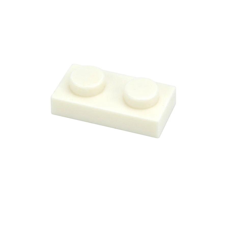 1x2 Kropki 100 SZTUK Kolor Edukacyjny Kreatywny kompatybilny 3023 Rozmiar MOC Klocki Cienkie Figurki Klocki Zabawki dla Dzieci