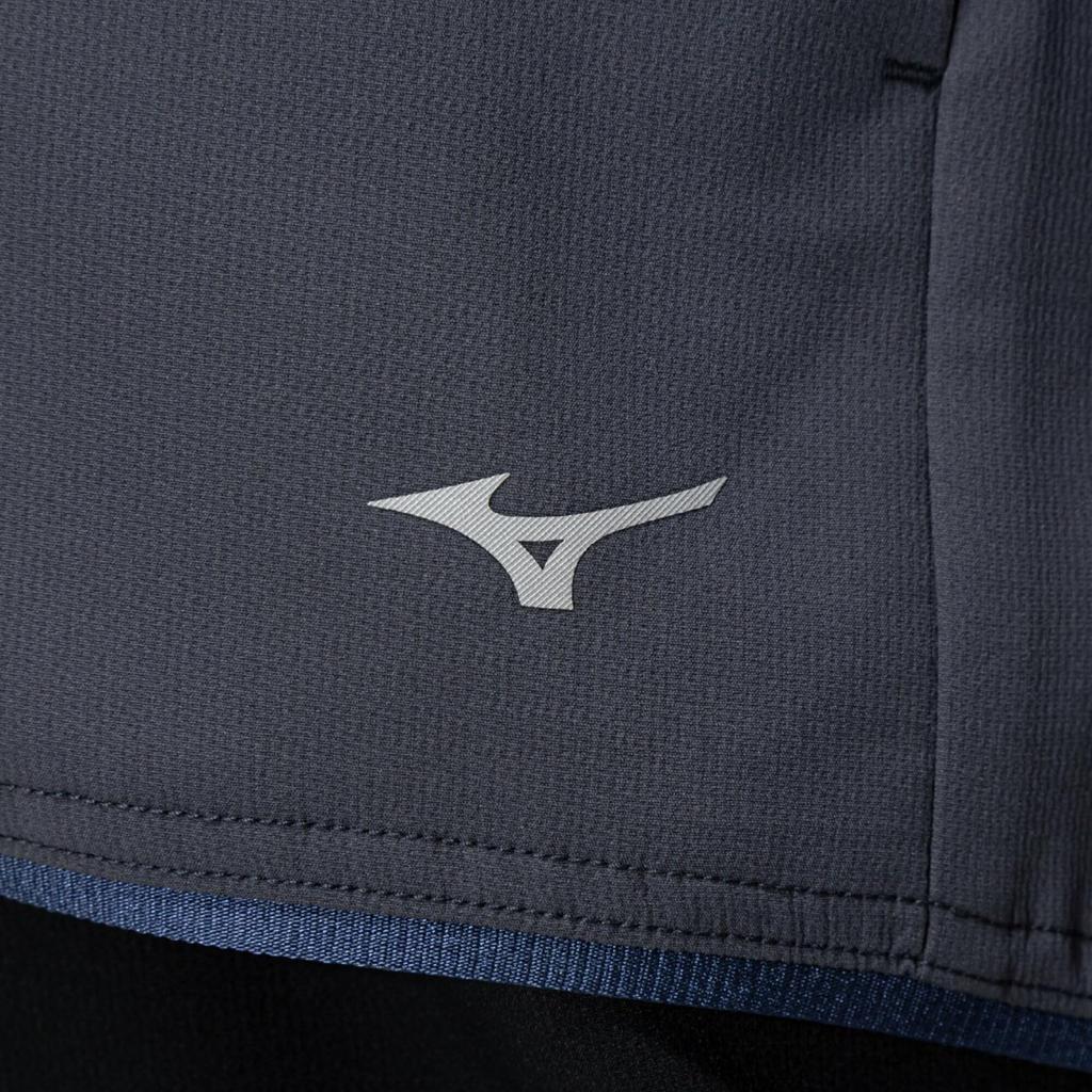 Mizuno Cross Hoodie Training Dark Blue Women's Wear, UPF50+ Jersey, 32MCC340,