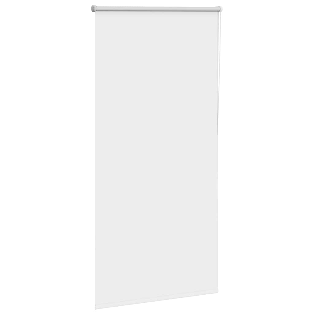 Roleta Zaciemniająca Biała 80X150 Cm Szerokość Tkaniny 75,7 Cm