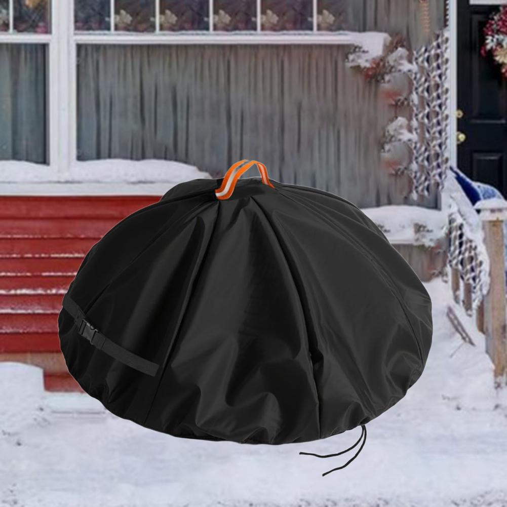 Waterproof Lawn Mower Cover Lawn Mower 210D Oxford Cover Mower Dust Cover Waterproof Coating Adjustable Buckle Straps