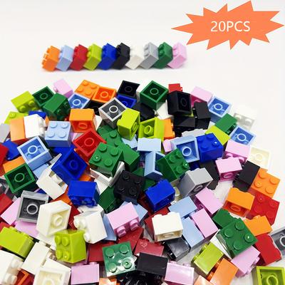 20 ks 2*2 Bodové Tlusté Kostky Vícebarevné Stavební Bloky 3003 MOC Vzdělávací Kreativní DIY Hromadná Sada Dětská DIY Kostková Hračka