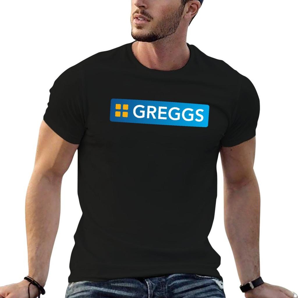 Unisexs Luxury Soft 100 Cotton Tee Greggs Logo Printed Graphic Top