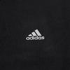 Adidas Solid Color Logo Zip Casual Hoodie Jacket Men Jacket Black BR0130