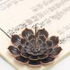 Alloy Incense Burner Stick Holder Line Incense Plate Sandalwood Coil Base Home Decor