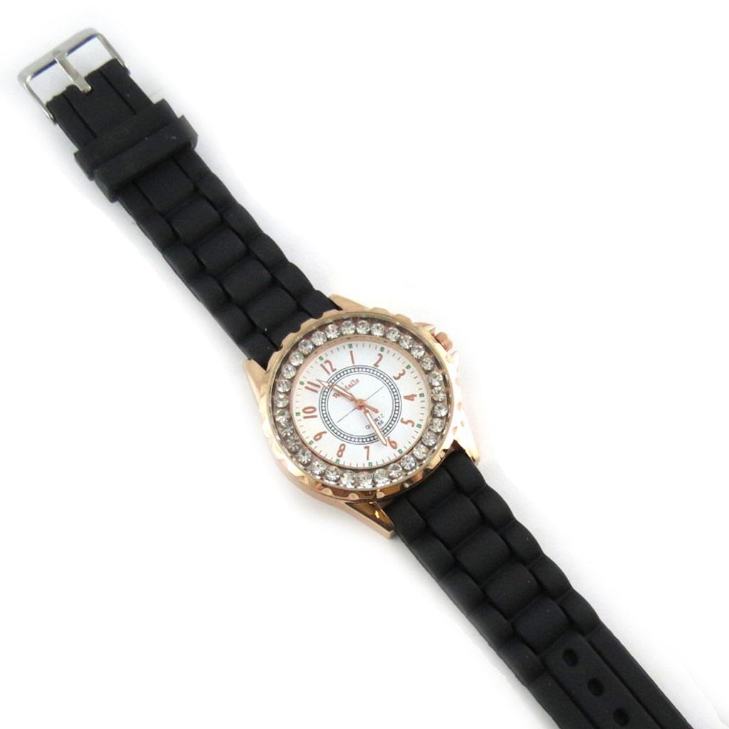 Les Trésors De Lily [K8887] - Siyah 'Absolu' Tasarım Saat