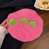 Cartoon Persimmon Beret Kawaii Y2K Painter Hat Personality Knitted Hat  Party