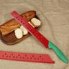 Coltello per Anguria con Custodia, Taglierino Dentato in Acciaio Inossidabile per Tagliare Anguria Pane Torta Formaggio, Strumento Multiuso per Cucina e Pasticceria
