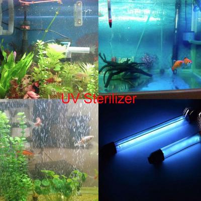 Akvarijní UV sterilizační lampa Ponořitelná na odstraňování řas Akvarijní jezírko s rybí nádrží Světlo